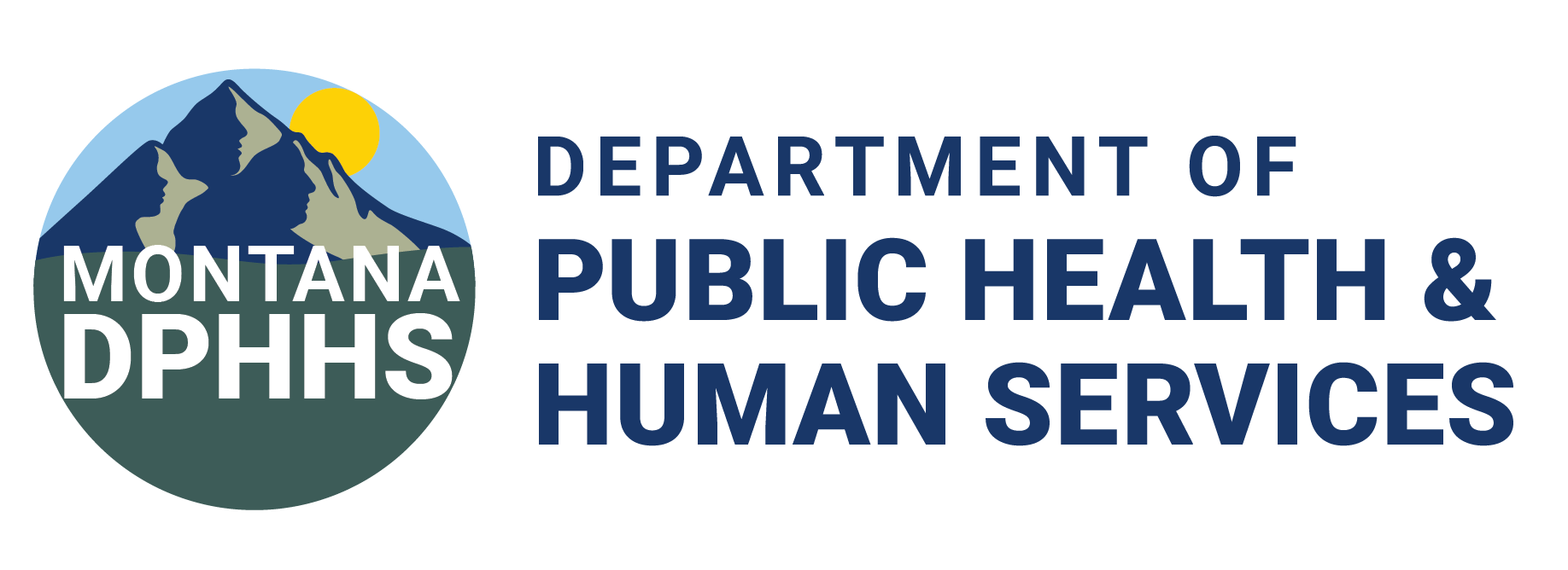 Montana DPHSS | Healthy People Healthy Communities Logo